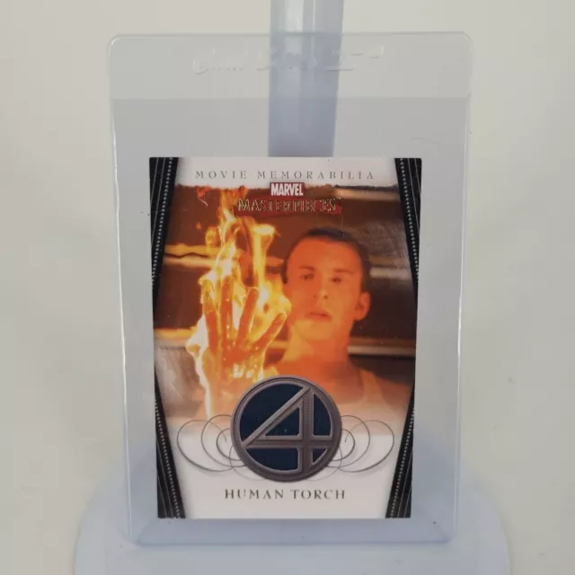 2008 Marvel Masterpieces Fantastic Four  Movie Memorabilia FF3 - Human Torch