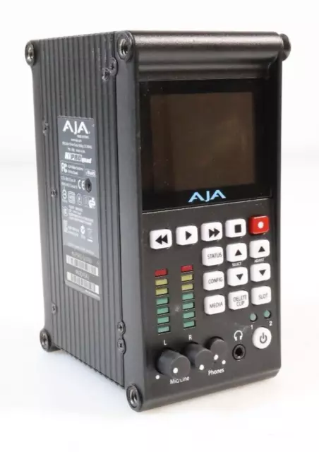 AJA KI-PRO-QUAD Solid State 4K Recorder No AC Power Adapter