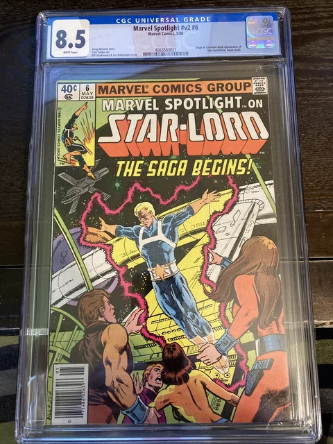 Marvel Spotlight on Star-Lord #6 1980 1st Appearance NEWSTAND EDITION CGC 8.5