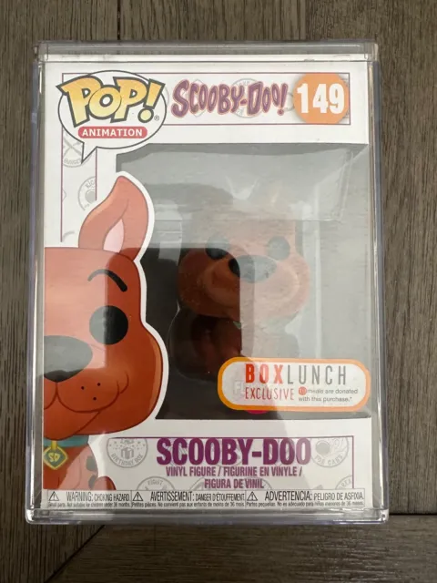 FUNKO POP! ANIMATION 149: Scooby-Doo - Scooby-Doo Flocked Vinyl Figure ...