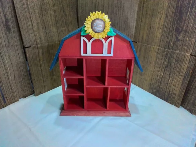 Mary's Moo Moos Collectibles - Wood Barn Display