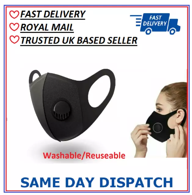 Respiratory Filter Washable Air Purifying Mouth Nose Filter Respirator FACE MASK