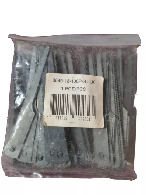 Bahco 3845-18-100P-BULK Carbody Precision-Ground Teeth 3-1/2", 18 TPI - 100/pack