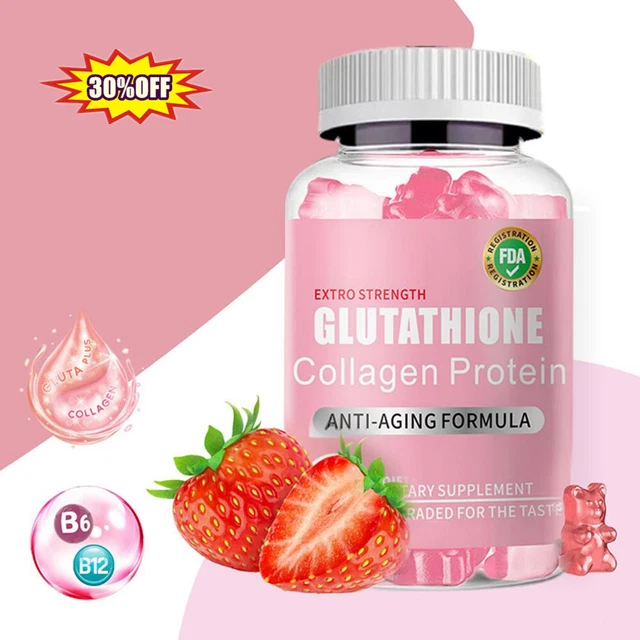 Gélules SOFTGEL Blanchissantes Glutathion Collagène - Anti-taches Et Unifiantes