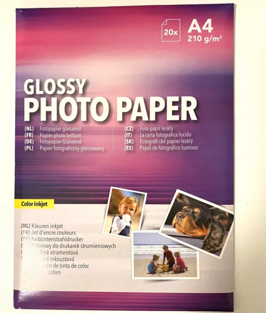 100 feuilles papier photo brillant A3 - 170 G [Schwarzwald Mülhe]