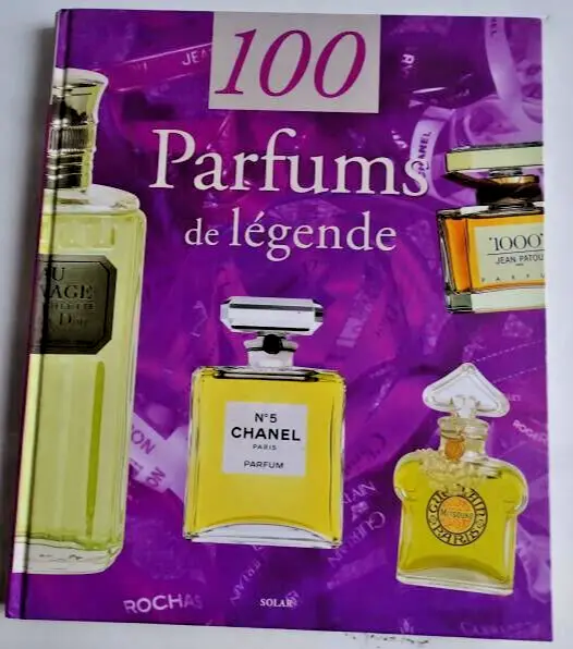 lot 2 livres sur  le parfum :100 parfums de légende+ parfums guide de référence