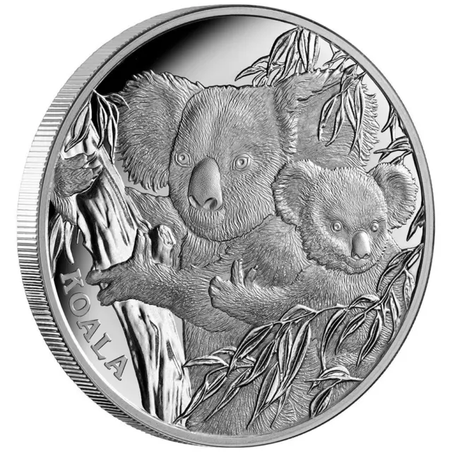Silbermünze Koala Australiens Ikone 2022 - Niue - im Etui - 1 Oz PP