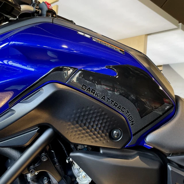 Autocollants Protections Latéral pour Réservoir Compatible Moto YAMAHA MT 07