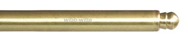 Barra scale 70-130 cm ottone massiccio - 9 mm lucido, verniciato
