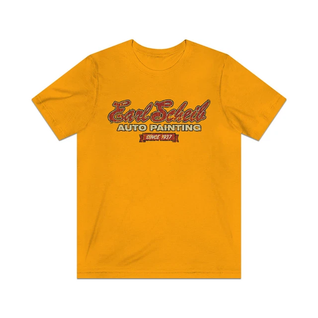 EARL SCHEIB AUTO Painting 1937 Vintage Men's TShirt £6.37 PicClick UK