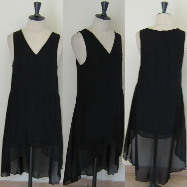Robe De Soirée H&M Noire Dentelle Dos Ouvert - Taille XS - Neuf Sans étiquettes
