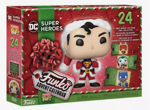 Funko - DC Super Heroes Pocket Pop FIGURE from 2023 Advent Calendar - YOU CHOOSE