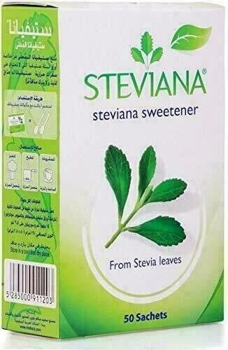 Steviana Dolcificante Da Stevia Foglie 50 Bustine Mondo Ampio