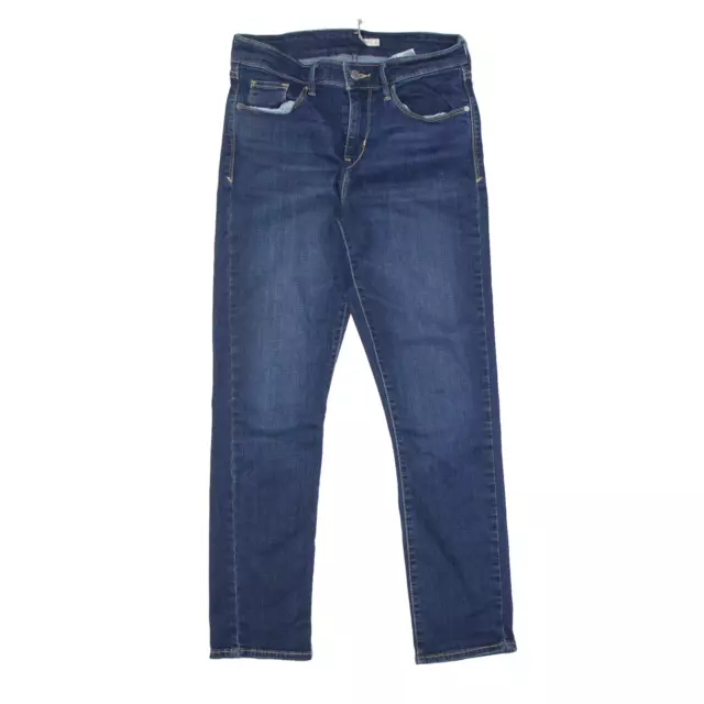 Jeans LEVI'S Mid Rise blu denim classici pietra skinny lavati da donna W29 L28