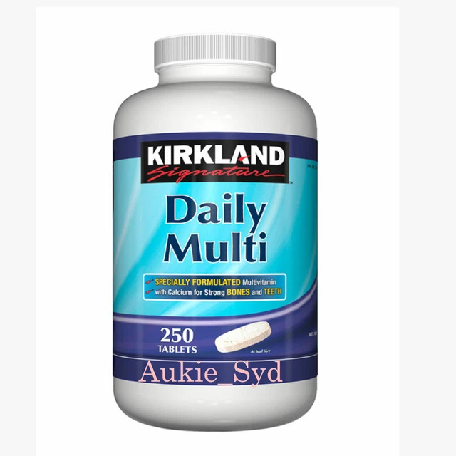 KIRKLAND SIGNATURE KIRKLAND Signature Daily Multi 250 tabs EUR 28,07