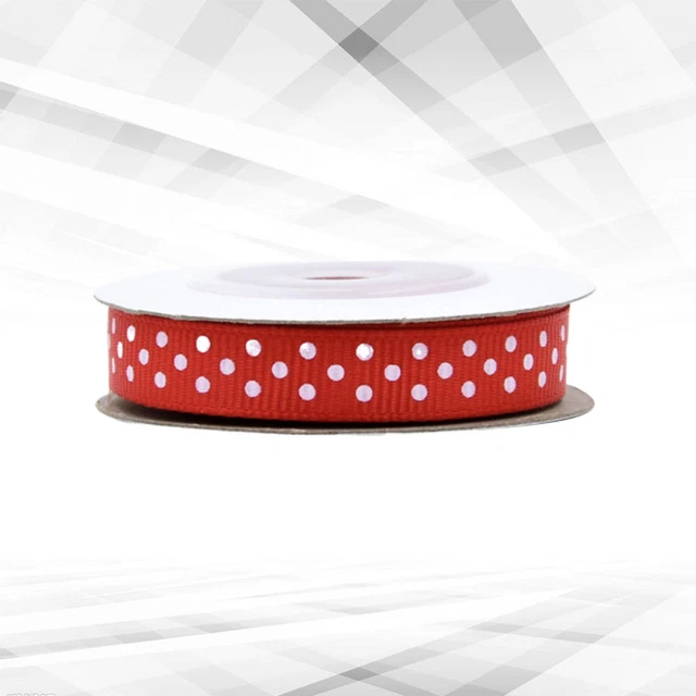 5 Rolls Party Decorations Ribbon Arts Crafts Ribbon Polka Dot Ribbon Bow Tie