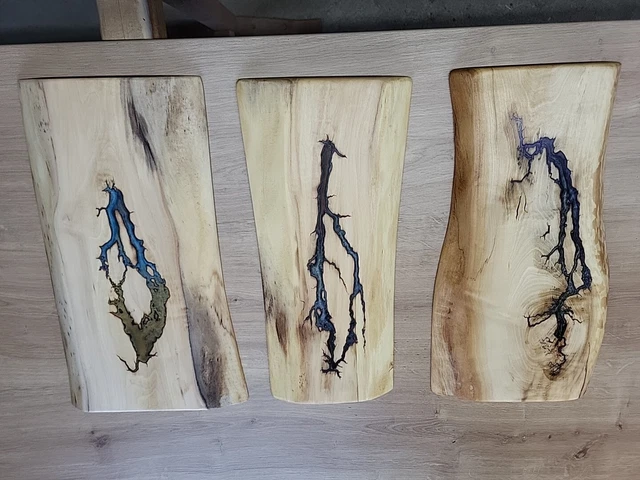 Epoxy Schneidebrett / Servierbrett 3er Set