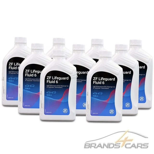 9x1 L LITRO ZF LIFEGUARD FLUID 6 OLIO CAMBIO AUTOMATICO