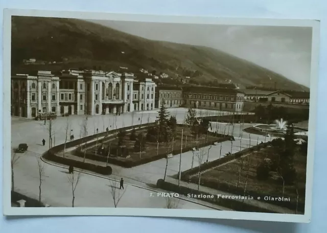 Prato Toscana fotog. Stazione Ferroviaria 1940