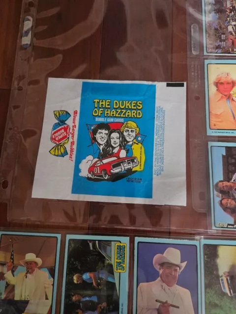 1980 Donruss Dukes of Hazzard Complete Trading Card Set 1-66  w/ Wrapper L611