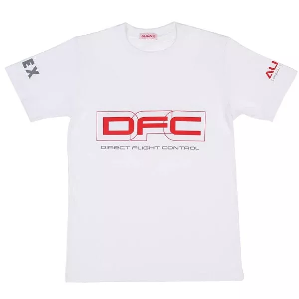 T-shirt volante (DFC) - bianca XS HOC00204-1