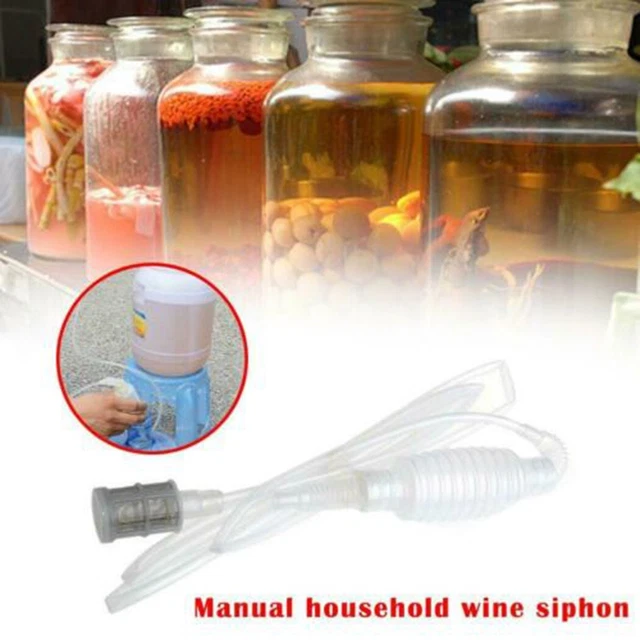 Homebrew Pipework HOME BREW TUBE Clear Food Grade Syphon Pipe for Wine Making Accessories ...