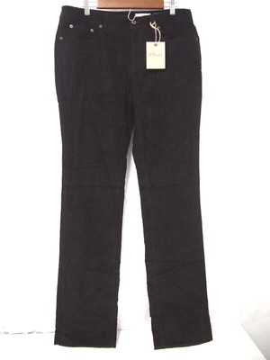 NWT J. Hilburn Mens Chino Pants 35 Unfinish Hem Classic 5 Pocket Corduroys Brown