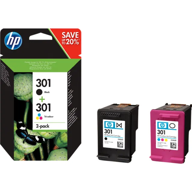 2 cartucce ORIGINALI per stampante HP Deskjet 2514 All-in-One Officejet 4630