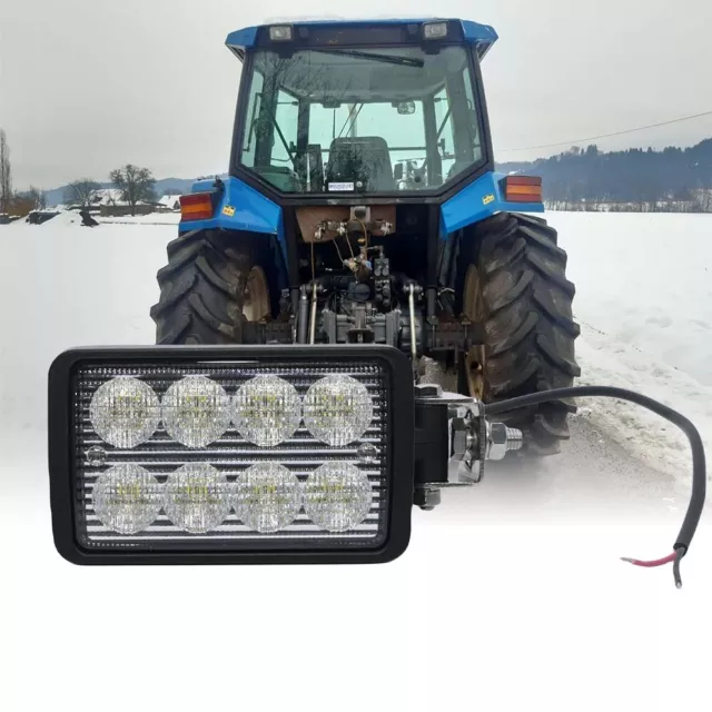 LED Flood beam work light For Ford New Holland TM & TS Grab Rail Work Lamp