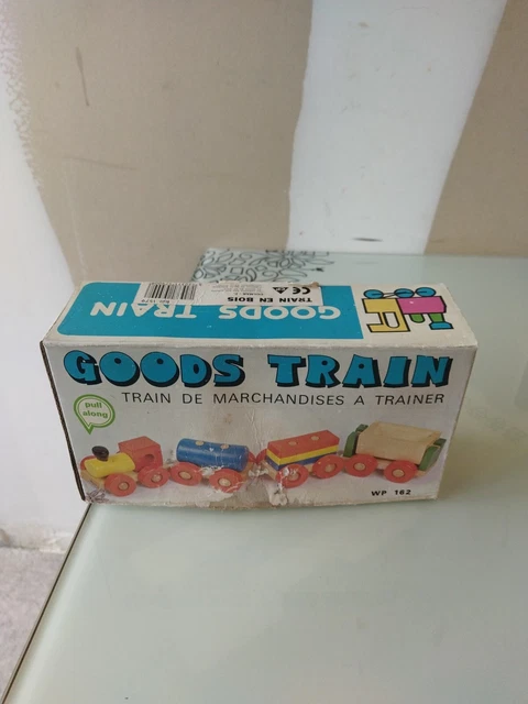 Train à Piles TOPLIVING - Locomotive Avec Figurines - Attelage Magnétique - Compatible Rails Bois