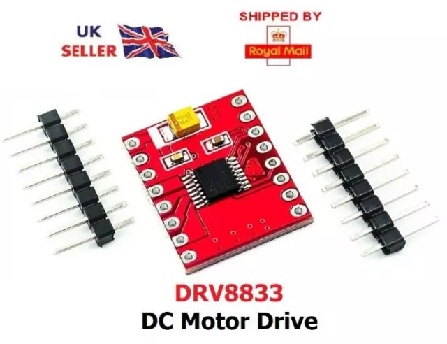 DRV8833 / TB6612FNG Dual DC Stepper Motor Control Drive Board Module for Arduino