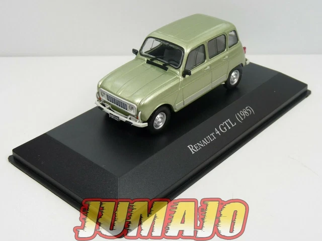 AQV17 Voiture 1/43 SALVAT Inolvidables 80/90 RENAULT 4 GTL Clan (1985)