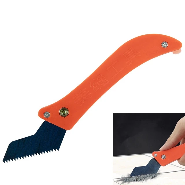 High Quality Tile Cleaning Tool Anti-slip Handle Tungsten Steel+Plastic