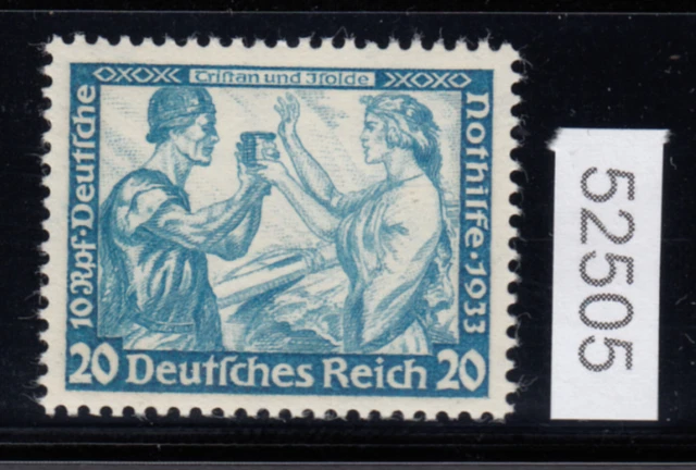 DR 1933, Mich.-Nr.: 505 B ** geprüft  Attest  LUXUS