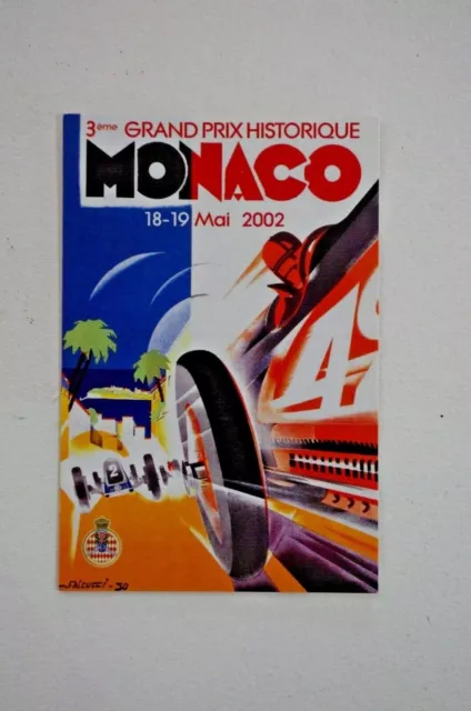 Une Carte Postale Grand Prix 2002 Grand Prix Historique