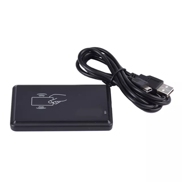 Durable 13.56MHz Smart Card Reader Reader USB ABS Contactless For Office Home