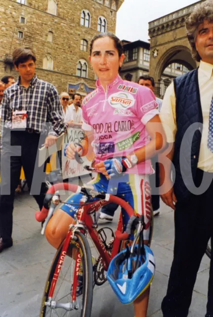 Photo de presse vintage Cyclisme, Giro D Italie Féminin, Lauer, 1997, tirage