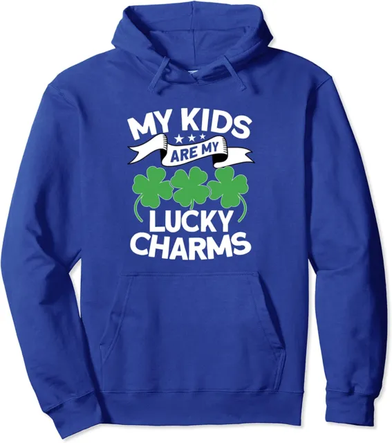 My Kids Are My Lucky Charms St. Patrick's Day Gift Unisex Hooded Sweatshirt