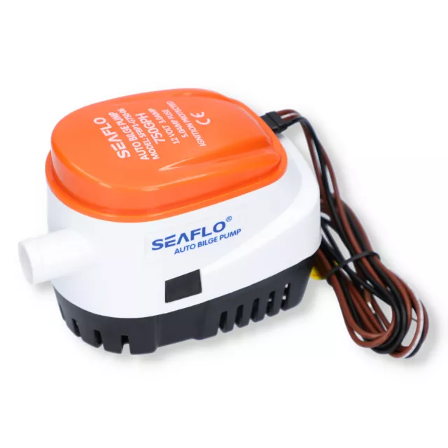 Seaflo Automatikbilgepumpe Sahara 750 Pompe Automatique Submersible Neuf 8616