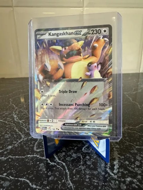 Pokemon Scarlet and Violet 151 Kangaskhan Ex #115/165 Japanese Holo Tr –  Rotterdam Comics