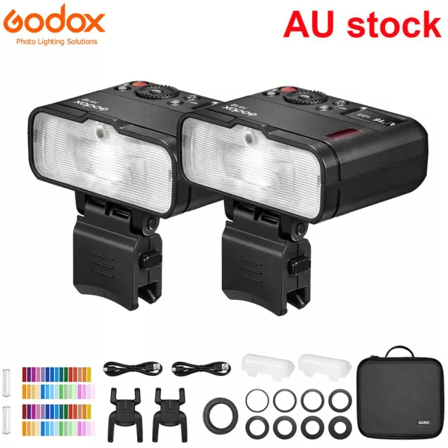 Godox MF12-K2 Macro Flash 2 Light Kit 2.4G TTL Speedlite for Sony Canon Nikon