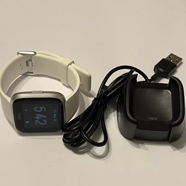 Fitbit Versa - Lite Edition FB415SRGR Fitness Smartwatch Activity Tracker Silver