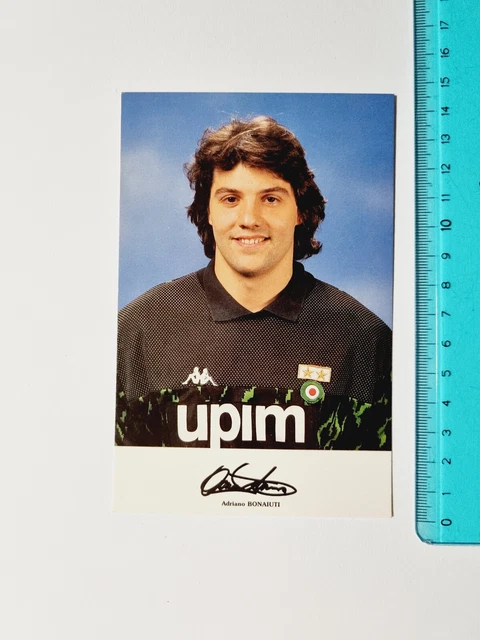Photo Eugenio Corini Signée - HURRA' JUVENTUS - Carte Postale Foot - Neuf