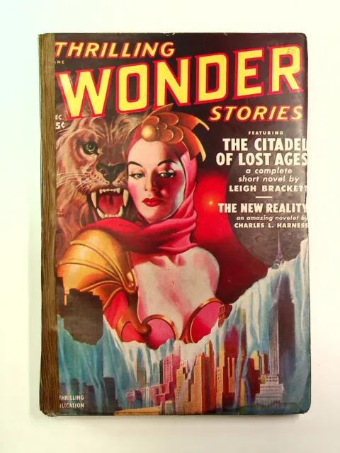 Thrilling Wonder Stories Pulp Dec 1950 Vol. 37 #2 FR