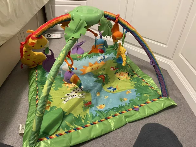 Fisher Price Rainforest Baby Gym Playmat Play Mat