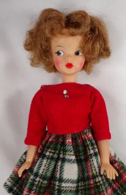 Ideal Tammy Doll BS 12 3 Red Hair School Daze Outfit High Color Vintage Nice