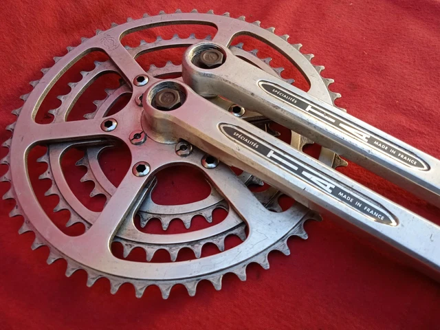 PÉDALIER ANCIEN VELO ville old crankset city bike EUR 19,00 - DE