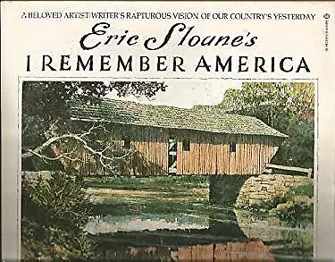 I Remember America Mass Market Paperbound Eric Sloane