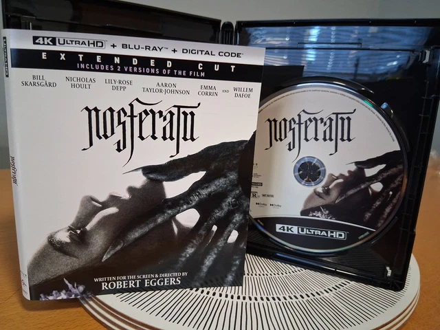 Dis Risad NOSFERATU 4K BLU-RAY Only. 1 Disc Read Description See Photos. Uhd ...