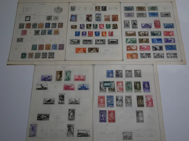 Italie Lot 138 Timbres Obliteres Tres Anciens. Bonne Cote